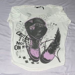 Guess studded boots design top